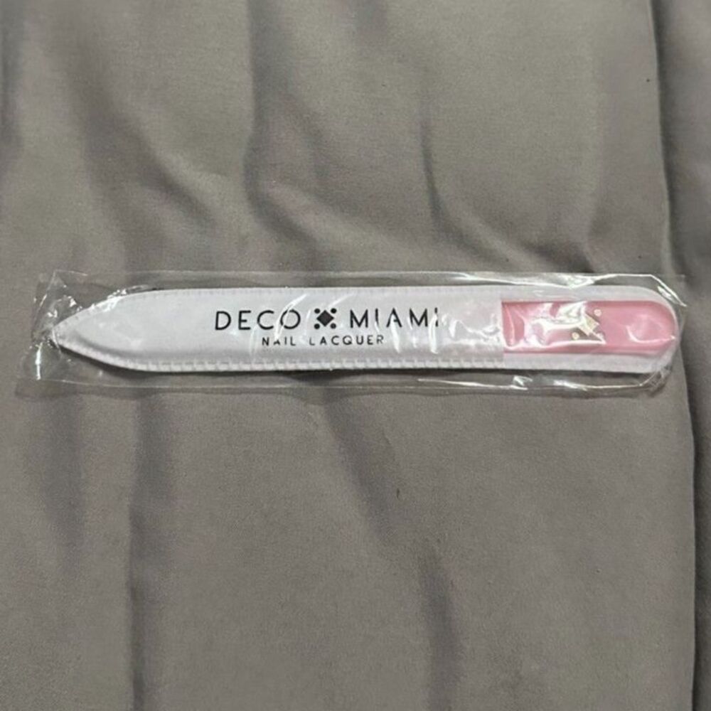 Deco Beauty - Nail Tool - Glass File - Pink